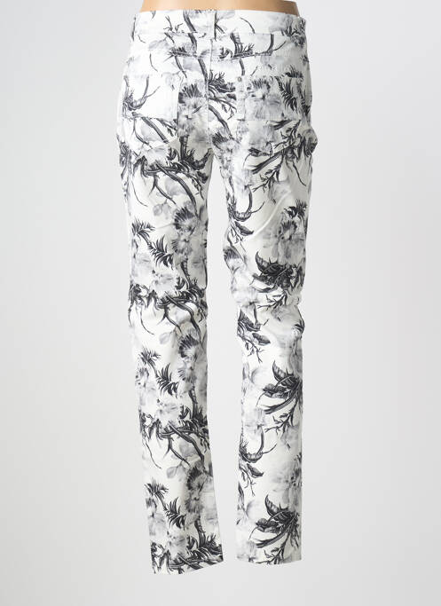 Pantalon slim blanc ANNA MONTANA femme