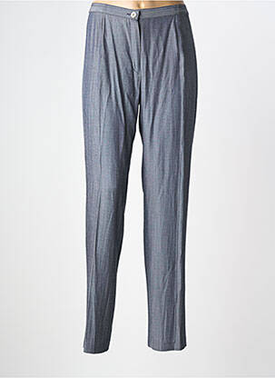 Pantalon slim taille haute taille haute bleu SAN FRANCISCO femme