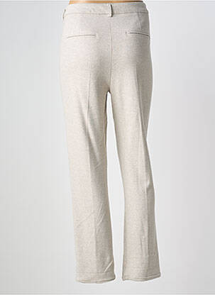 Pantalon slim taille normale taille normale beige ANNA MONTANA femme