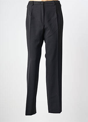 Pantalon slim taille normale taille normale noir GUY DUBOUIS femme