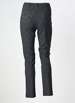 Pantalon slim taille haute taille haute gris GUY DUBOUIS femme