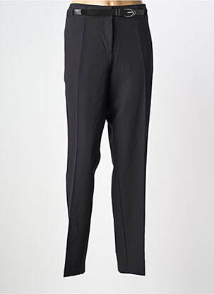 Pantalon chino taille normale taille normale noir GUY DUBOUIS femme