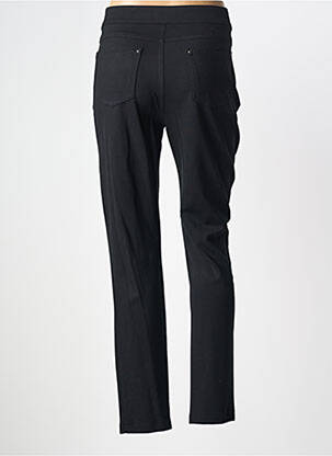 Pantalon slim stretch taille normale noir ANNA MONTANA femme