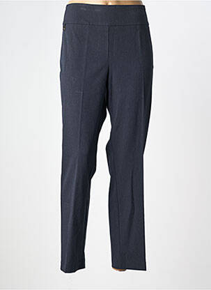 Pantalon droit taille élastique taille normale gris LISETTE L femme