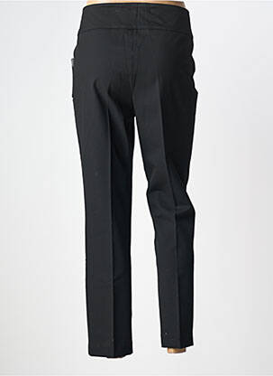 Pantalon 7/8 taille élastique taille normale noir LISETTE L femme
