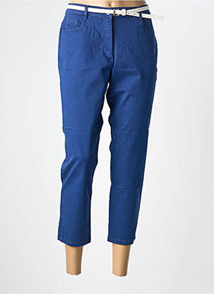 Pantalon 7/8 taille à pinces taille normale bleu fonce BETTY BARCLAY femme