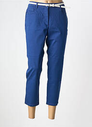 Pantalon 7/8 taille à pinces taille normale bleu fonce BETTY BARCLAY femme