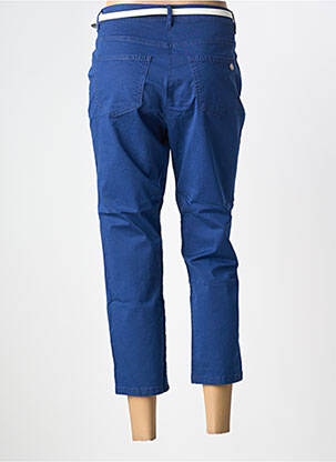 Pantalon 7/8 taille à pinces taille normale bleu fonce BETTY BARCLAY femme