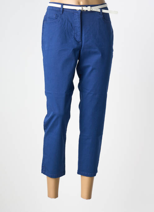 Pantalon 7/8 bleu fonce BETTY BARCLAY femme