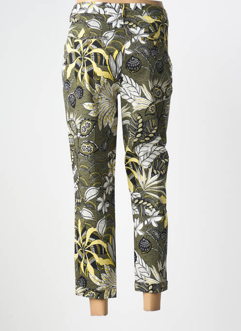 Pantalon 7/8 vert ANNA MONTANA femme