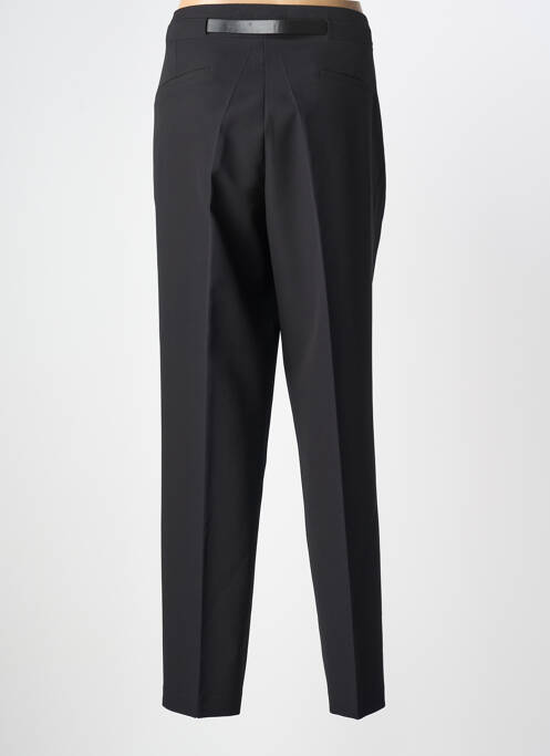 Pantalon chino taille à pinces taille normale noir GUY DUBOUIS femme