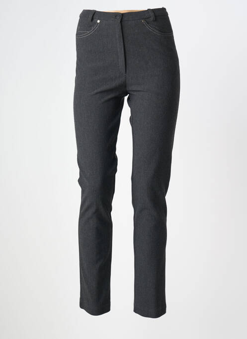 Pantalon slim gris GUY DUBOUIS femme