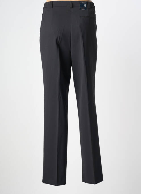 Pantalon slim taille élastique taille haute noir ATELIER GARDEUR femme