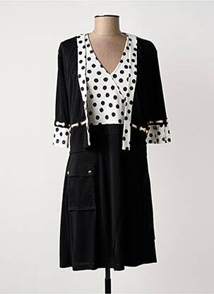 Ensemble robe coupe cintrée noir ANANKE femme