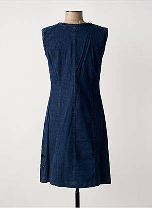 Robe mi-longue sans manche sans manche bleu ANANKE femme