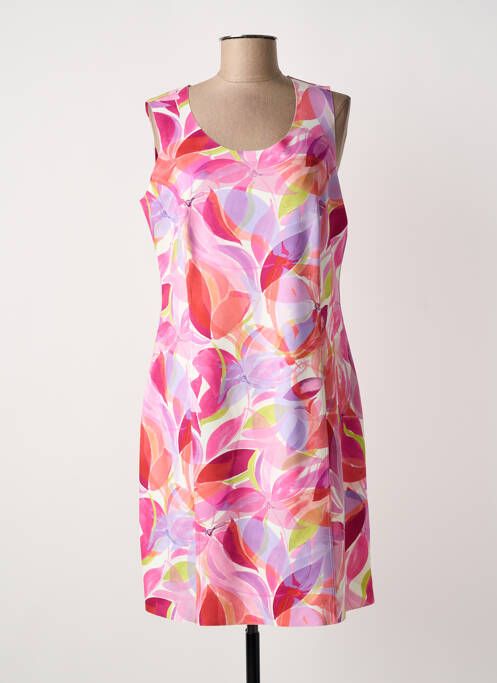 Robe courte rose GUY DUBOUIS femme