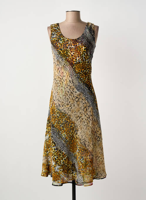 Robe mi-longue noir MYSTERY BY PSF femme