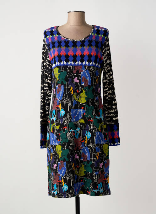 Robe mi-longue noir OLIVIER PHILIPS femme