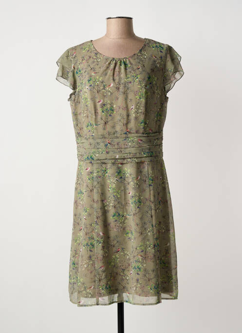 Robe mi-longue vert BETTY BARCLAY femme