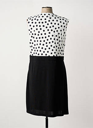 Robe mi-longue sans manche sans manche noir ANANKE femme
