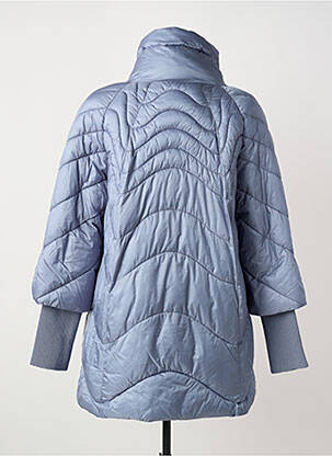 Doudoune poches sans capuche bleu REVER MILE femme