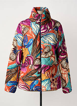 Doudoune poches sans capuche orange TINTA STYLE femme