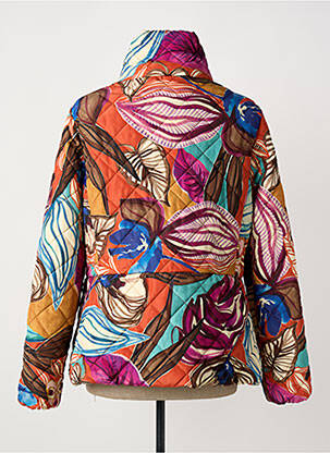 Doudoune poches sans capuche orange TINTA STYLE femme