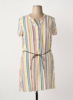 Robe courte jaune ESPRIT DE LA MER femme