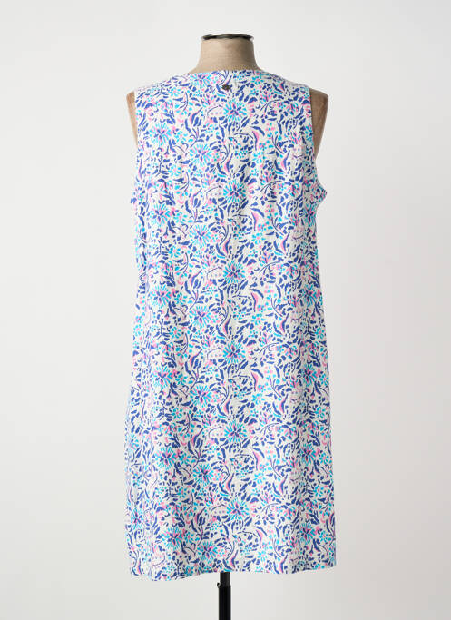 Robe mi-longue bleu ESPRIT DE LA MER femme