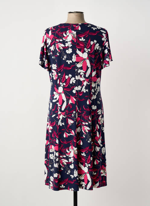 Robe mi-longue bleu GUY DUBOUIS femme