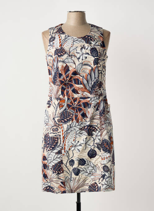 Robe mi-longue bleu MERI & ESCA femme