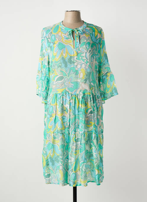 Robe mi-longue bleu TUZZI femme