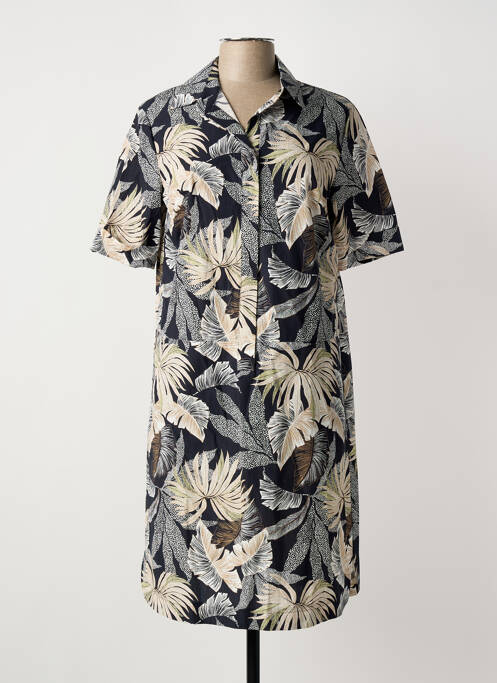 Robe mi-longue noir FRANK WALDER femme