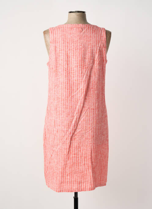 Robe mi-longue orange ESPRIT DE LA MER femme