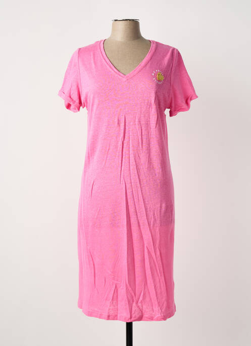 Robe mi-longue rose MPC (MA PETITE CAPSULE) femme