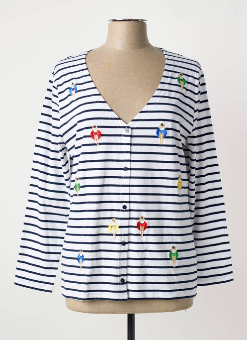 Veste casual bleu ANANKE femme