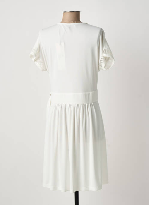 Robe mi-longue blanc ANANKE femme