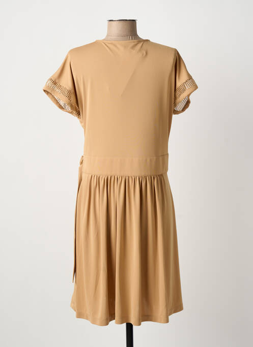 Robe mi-longue marron ANANKE femme