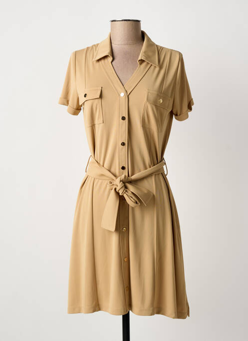 Robe mi-longue marron ANANKE femme