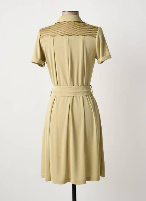 Robe mi-longue vert ANANKE femme