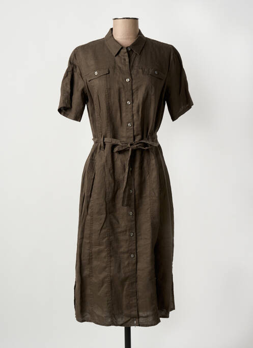 Robe mi-longue vert BARBARA LEBEK femme