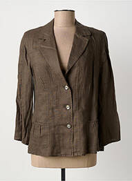 Blazer poches marron BARBARA LEBEK femme