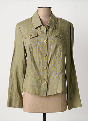 Veste casual poches vert BARBARA LEBEK femme