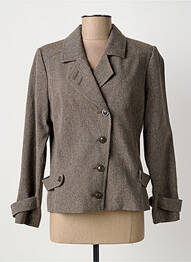 Blazer poches marron FRANCOISE DE FRANCE femme