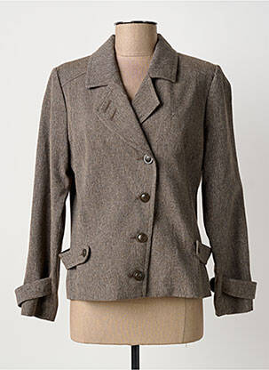 Blazer poches marron FRANCOISE DE FRANCE femme