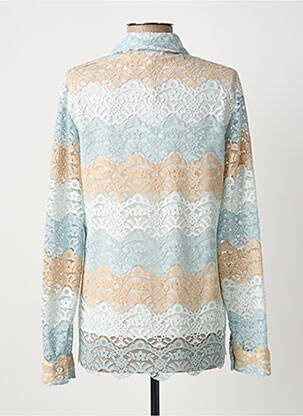 Chemisier coupe cintrée manches longues gris GREGORY PAT femme