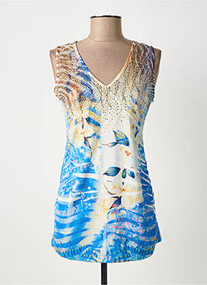 Top bleu VS PARIS femme
