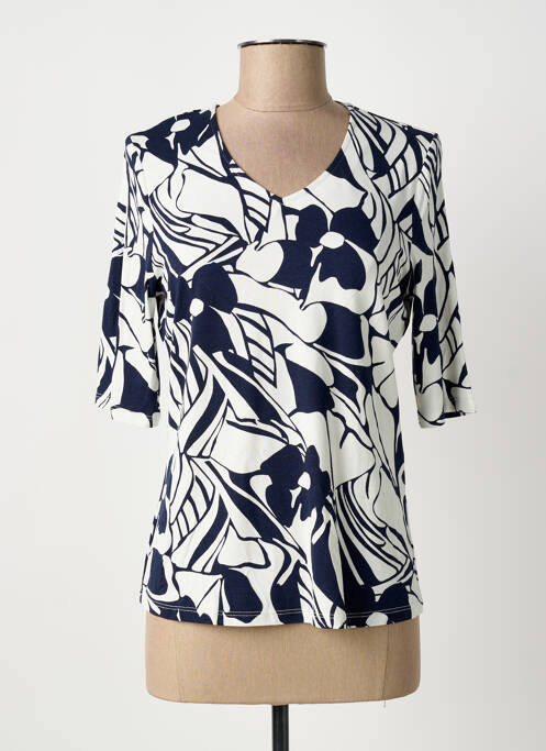 T-shirt bleu BARBARA LEBEK femme