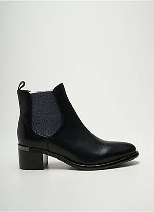 Bottines/boots matière lisse talon de 4 à 6cm noir ADIGE femme