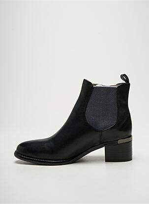 Bottines/boots matière lisse talon de 4 à 6cm noir ADIGE femme